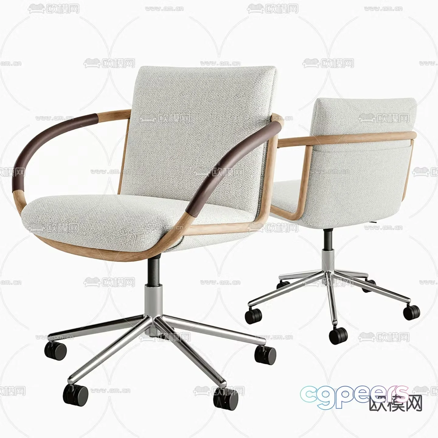 Herman Miller office chair staff chair 3d model