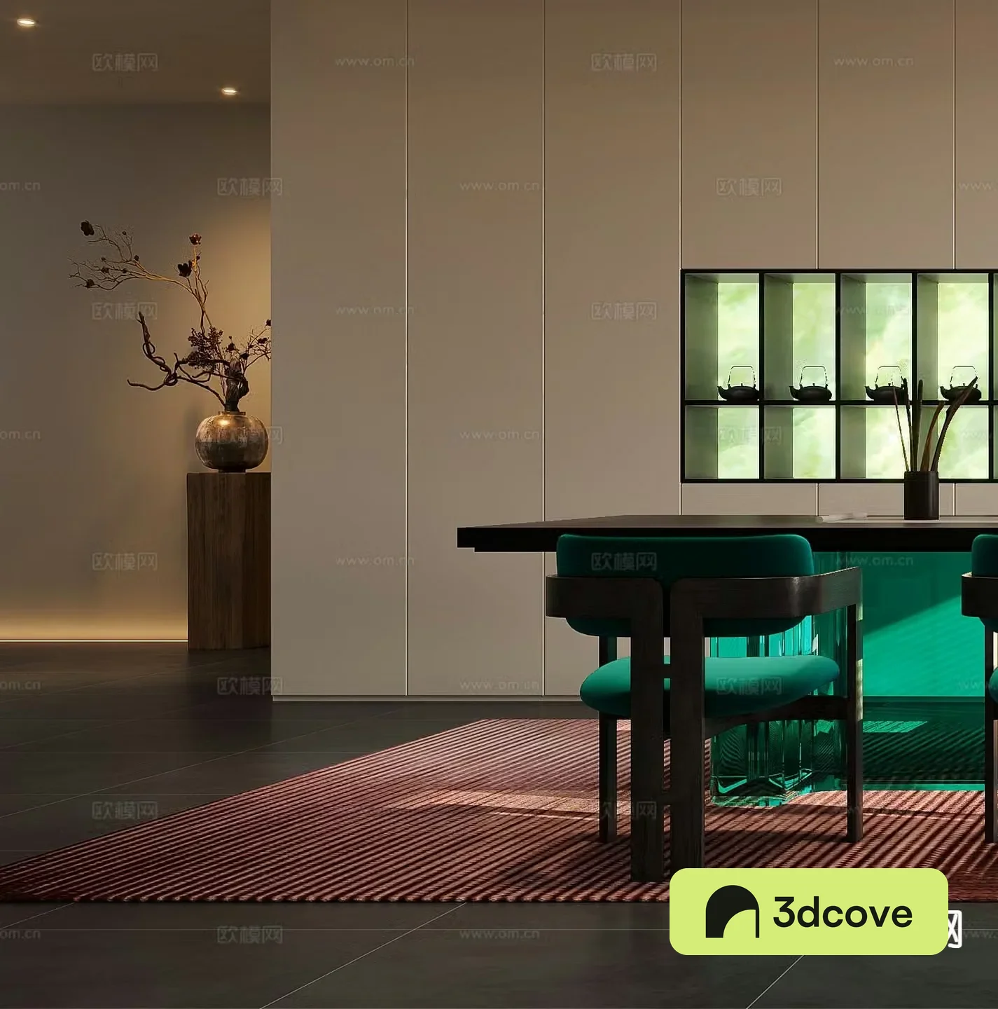 New Chinese tea room