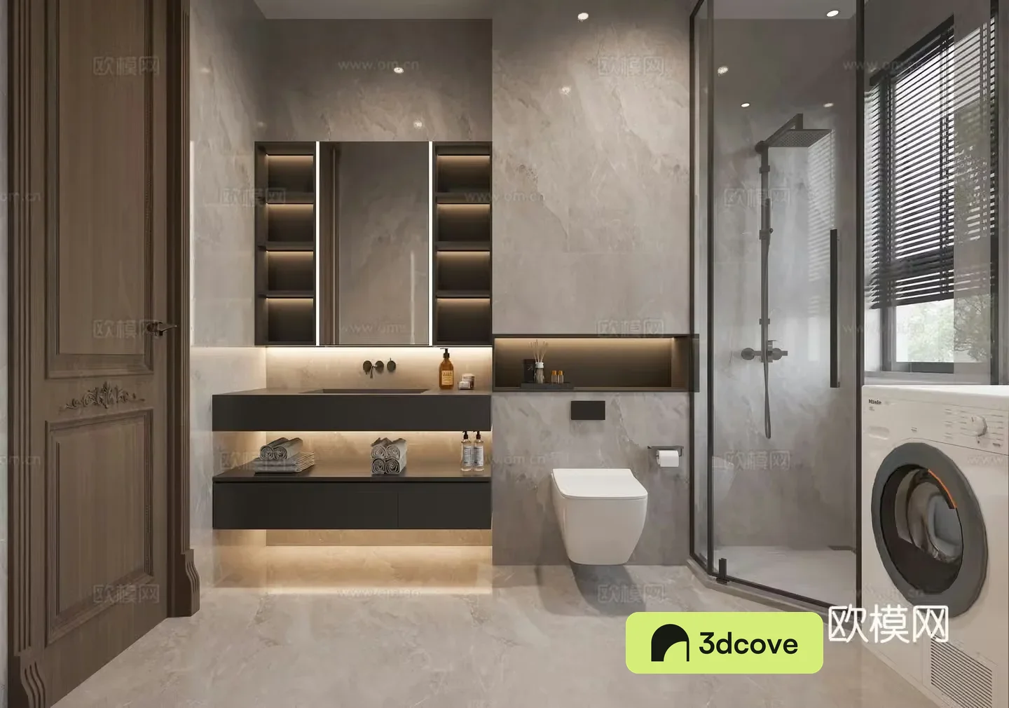 Modern bathroom