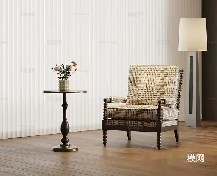 A Cozy Living Room 3D Model – 10279 – VRAY Render
