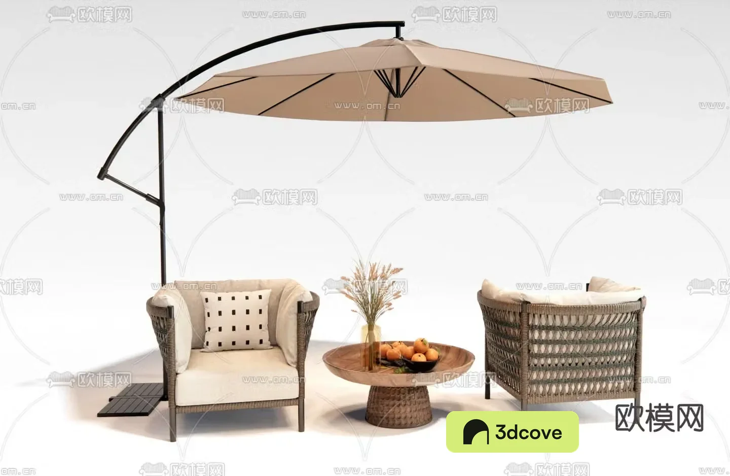 Outdoor leisure chair woven leisure chair