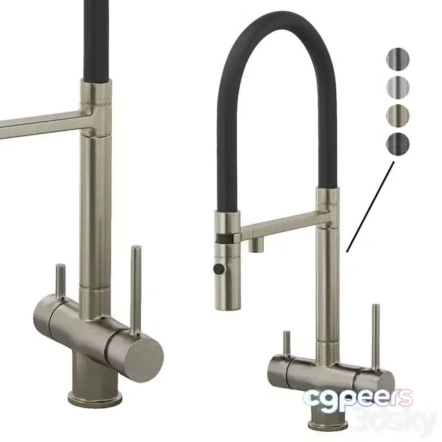3ds Max Free – Kitchen mixer Iddis Ace ACEBNFFi05 Satin