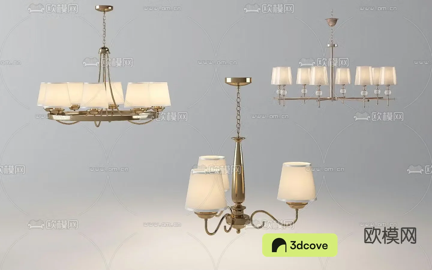 American Chandelier Multi-head Chandelier