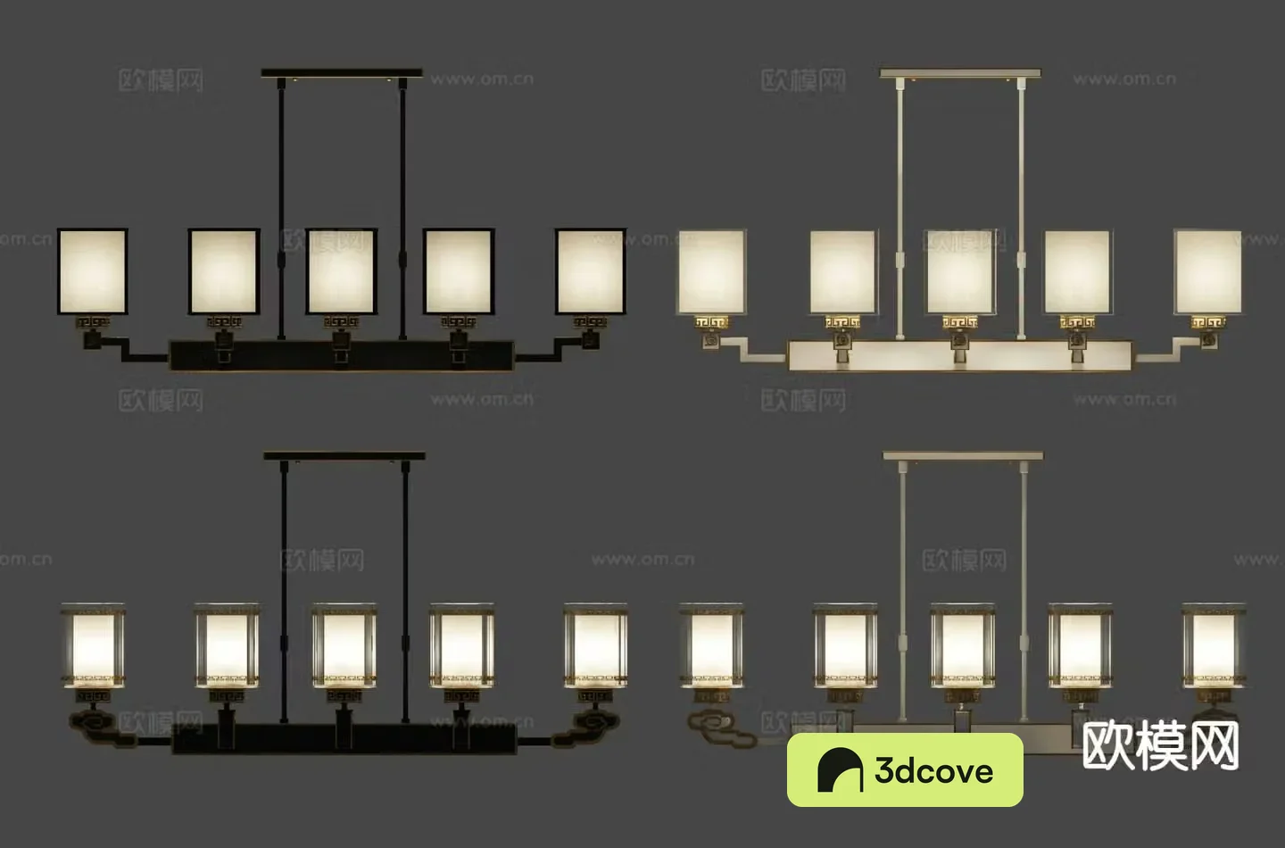 New Chinese style chandelier hall chandelier