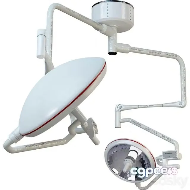 3ds Max Free – Surgery Ceiling Light