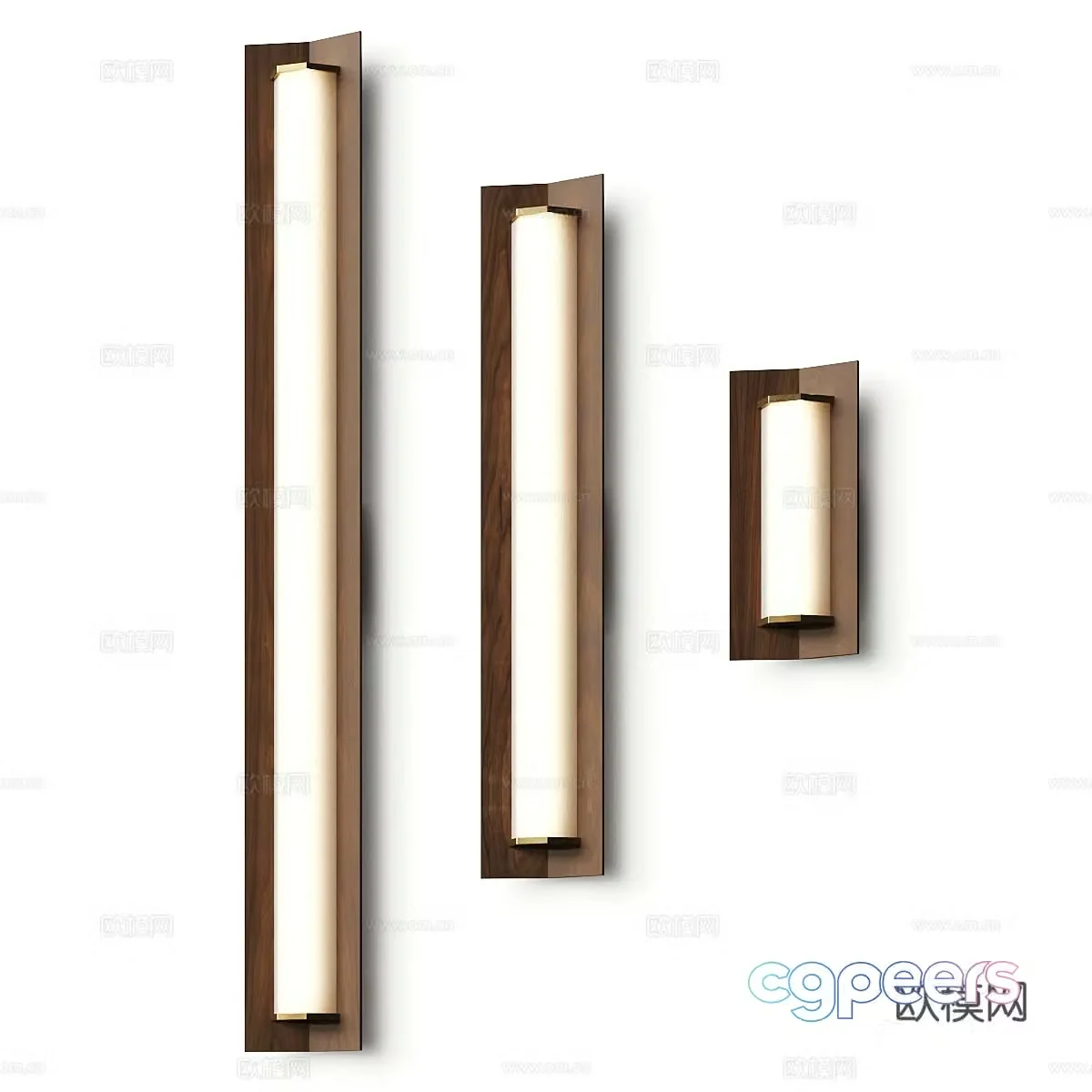 New Chinese light luxury Cerno Penna decorative wall light 3D model
