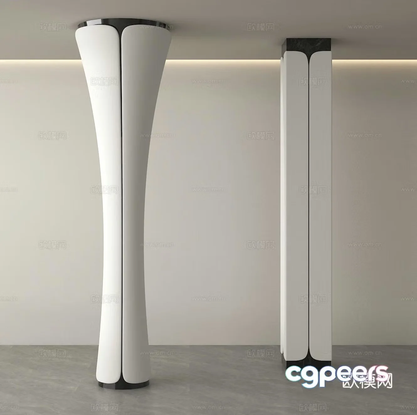 Column Decorative column Modeling column Special-shaped column 3D model