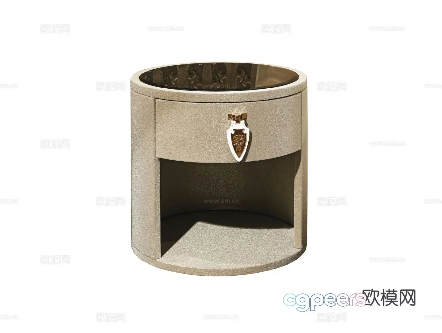 Visionnaire Nottingham nightstand 3d model