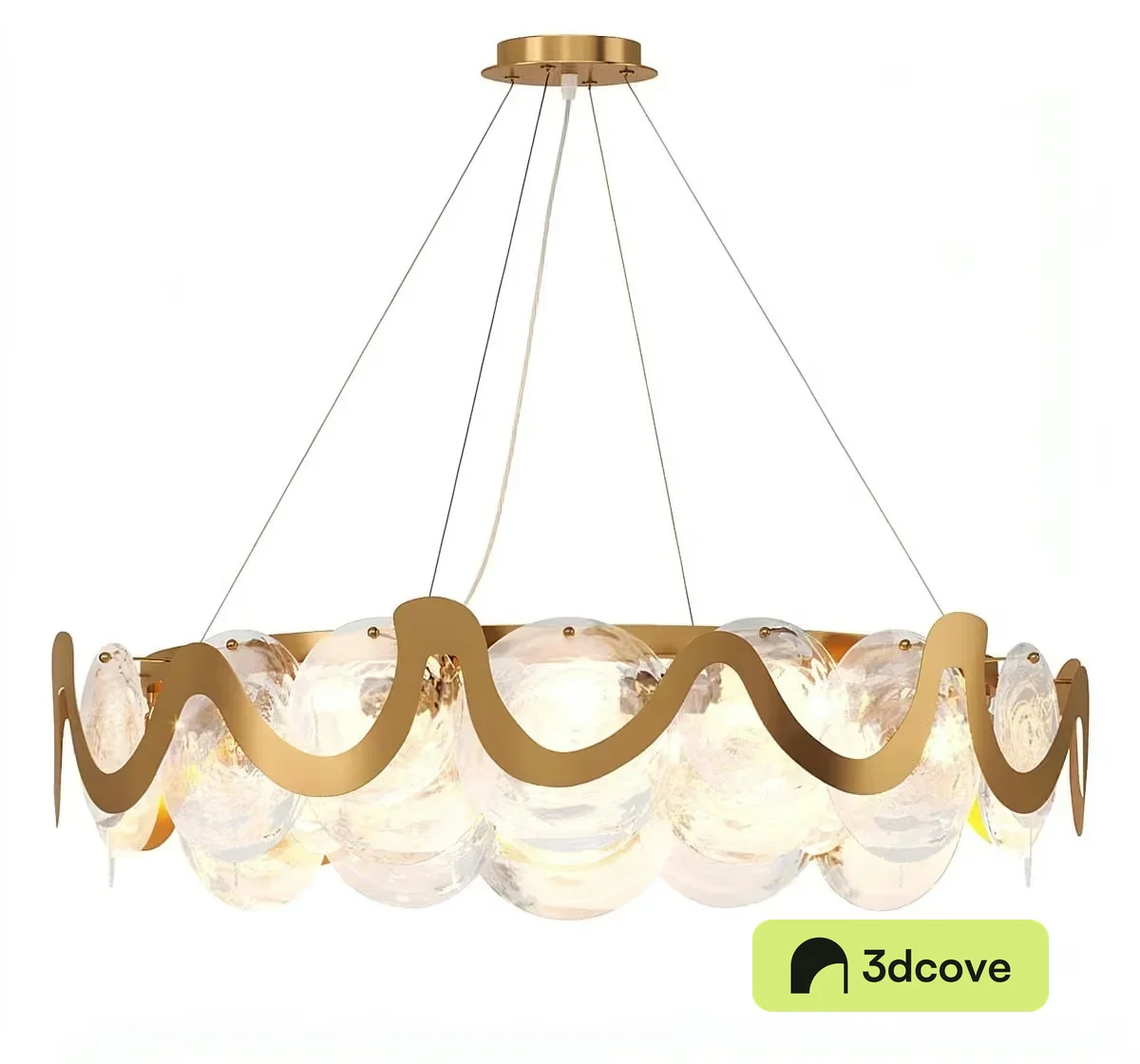 Gold Light Fixture