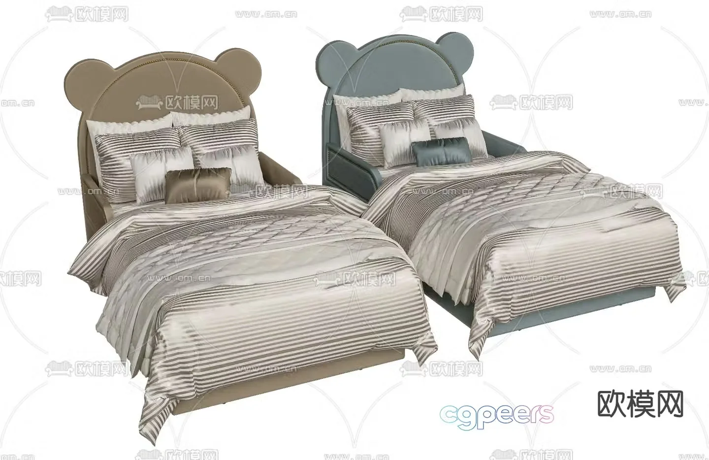 children’s bed child’s bed 3d model