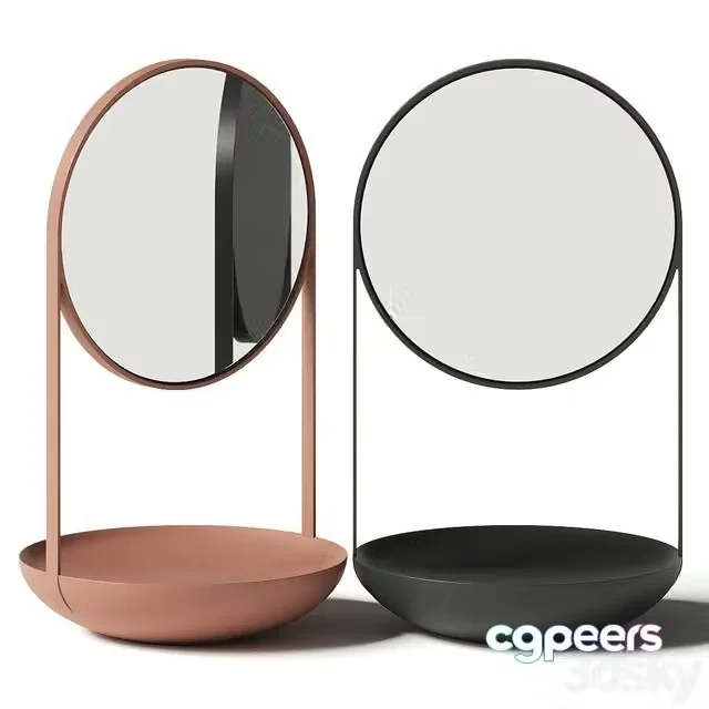 3ds Max Free – Ligne Roset Nimbe Table Mirror