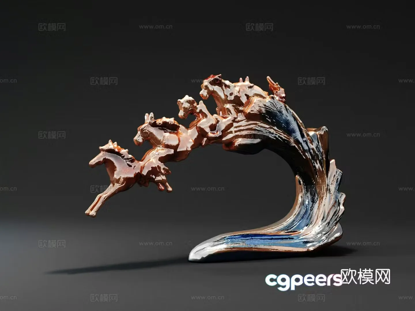 Sculpture ornaments 3D model