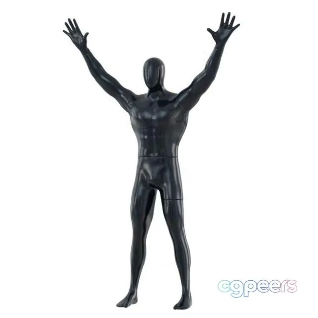 3ds Max Free – Male Abstract Mannequin 91