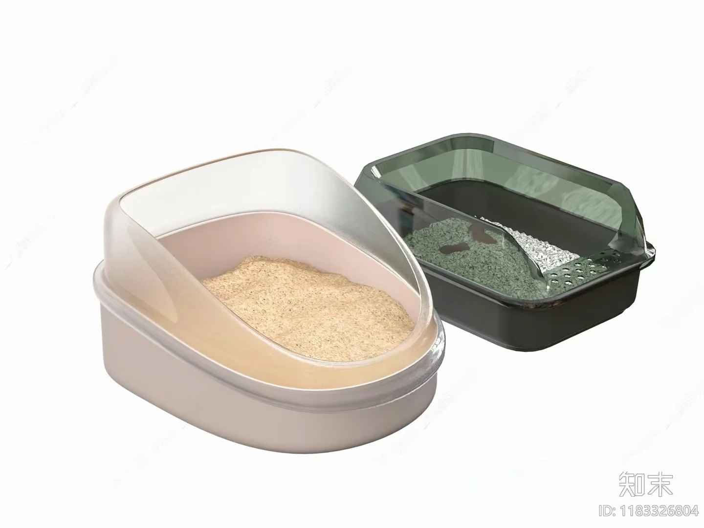 Pet Litter Box 3D Model – 14892 – VRAY Render
