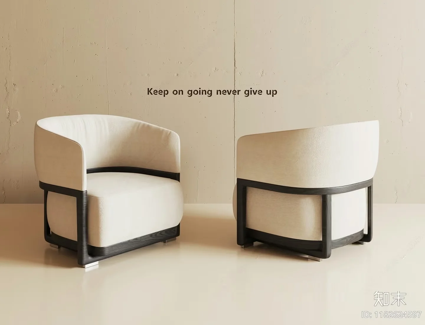 Modern Lounge Chairs 3D Model – 4347 – VRAY Render