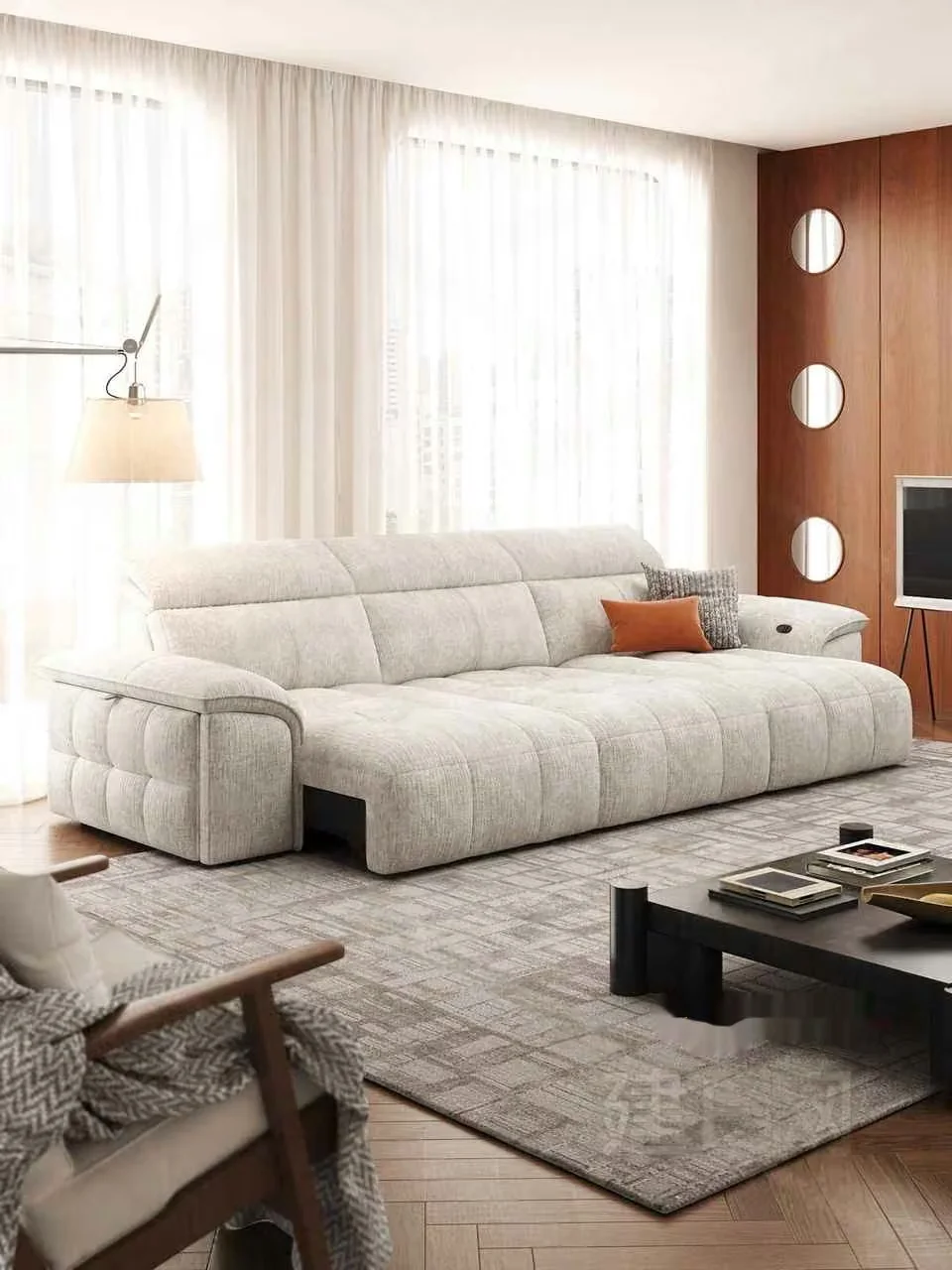 Modern Living Room 3D Model – 3642 – CORONA Render