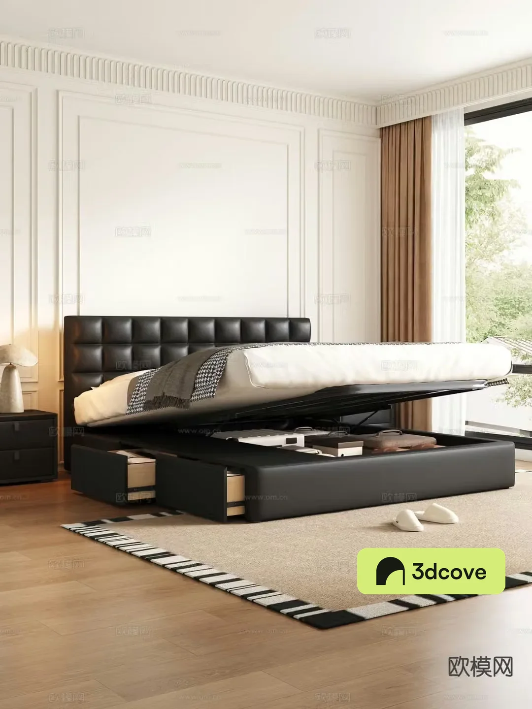 Italian double bed