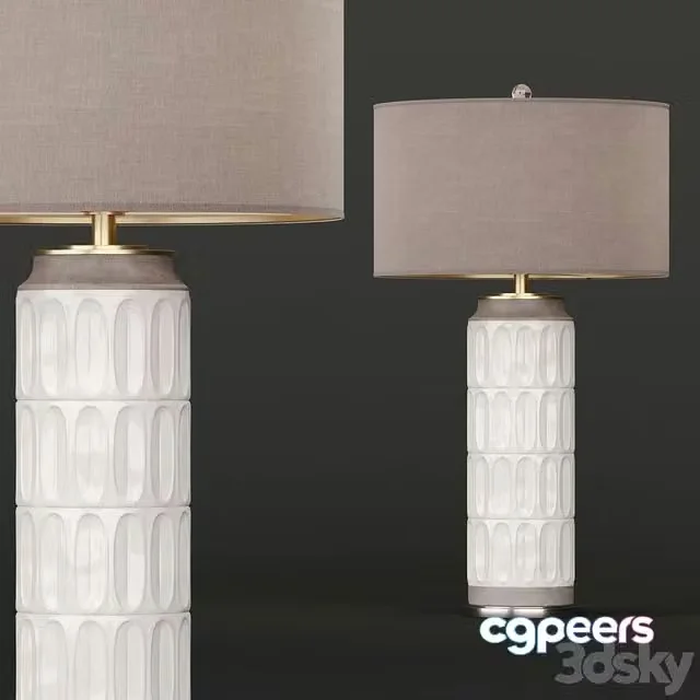 3ds Max Free – UTTERMOST Athilda Table Lamp