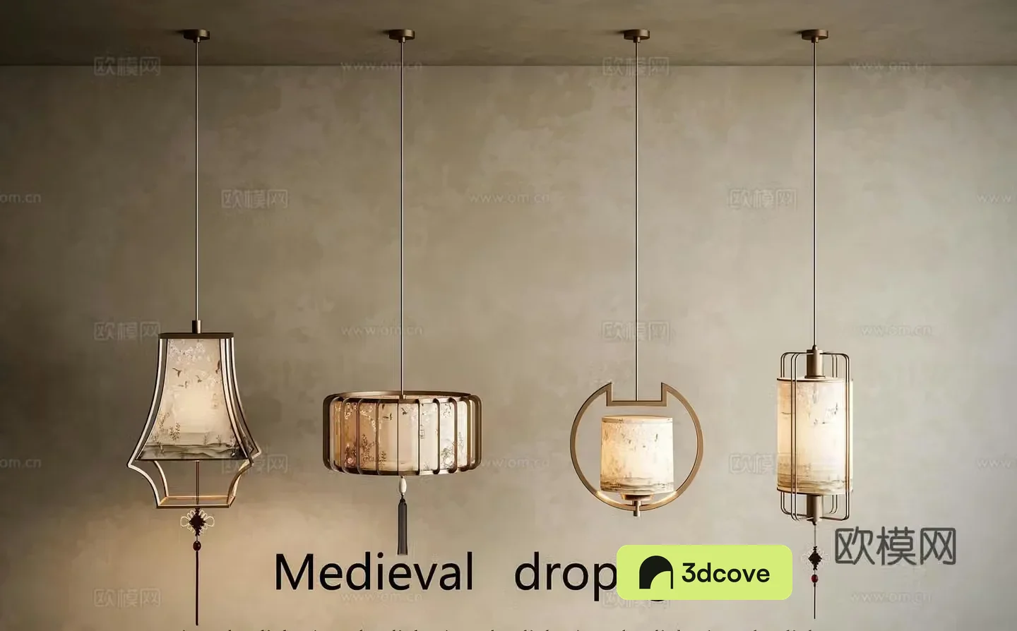 New Chinese chandelier
