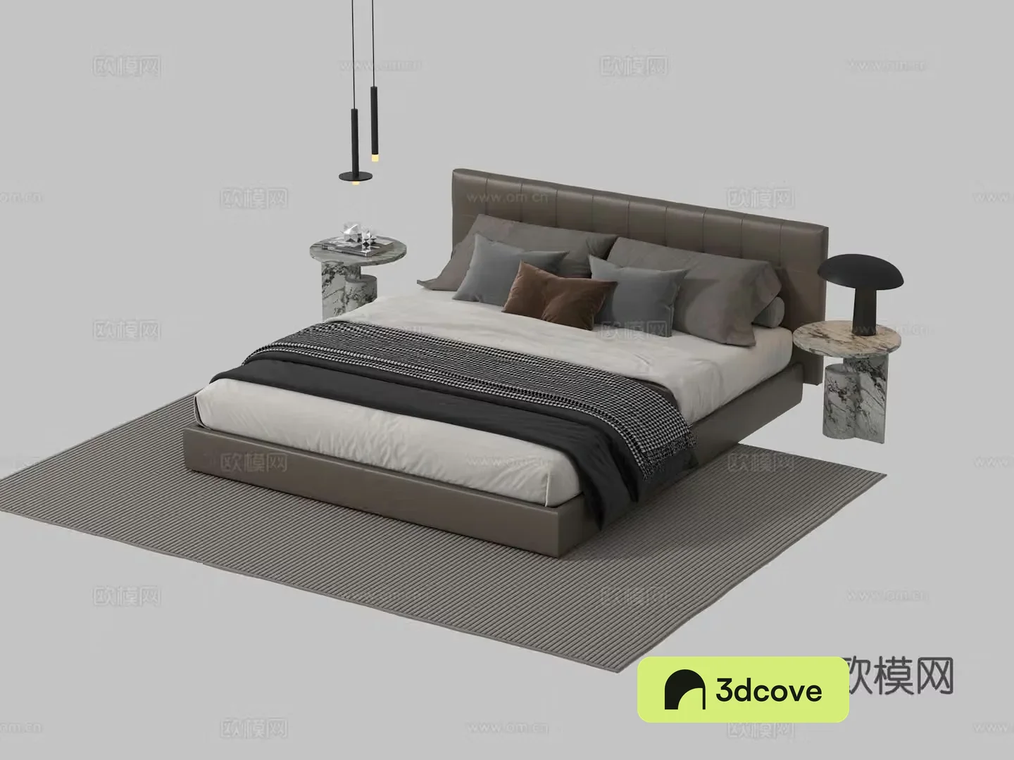 Italian double bed