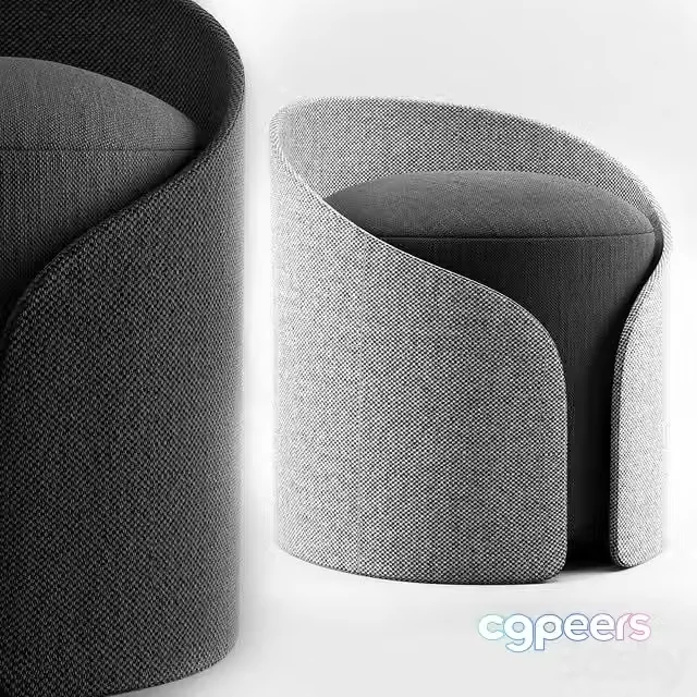 3ds Max Free – CARDIGAN POUF