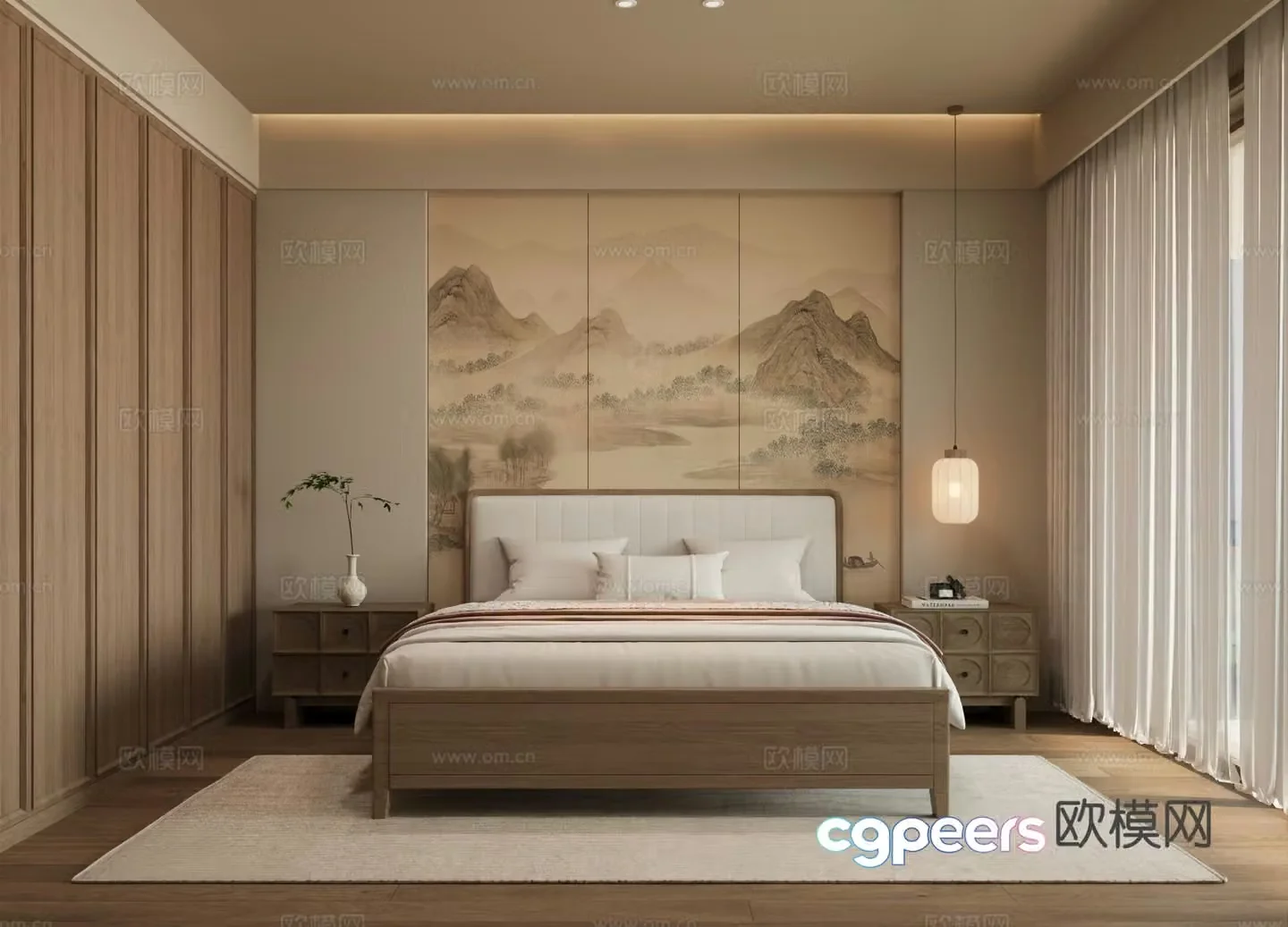 Chinese Song’s bedroom 3D model
