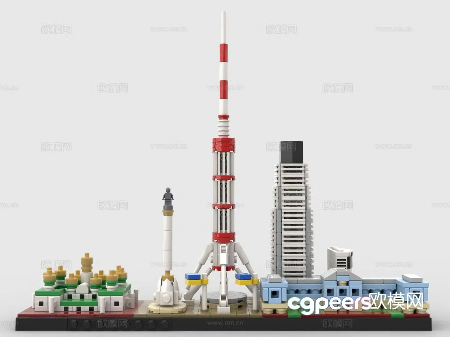 Lego toys building block toys building complex 3d model