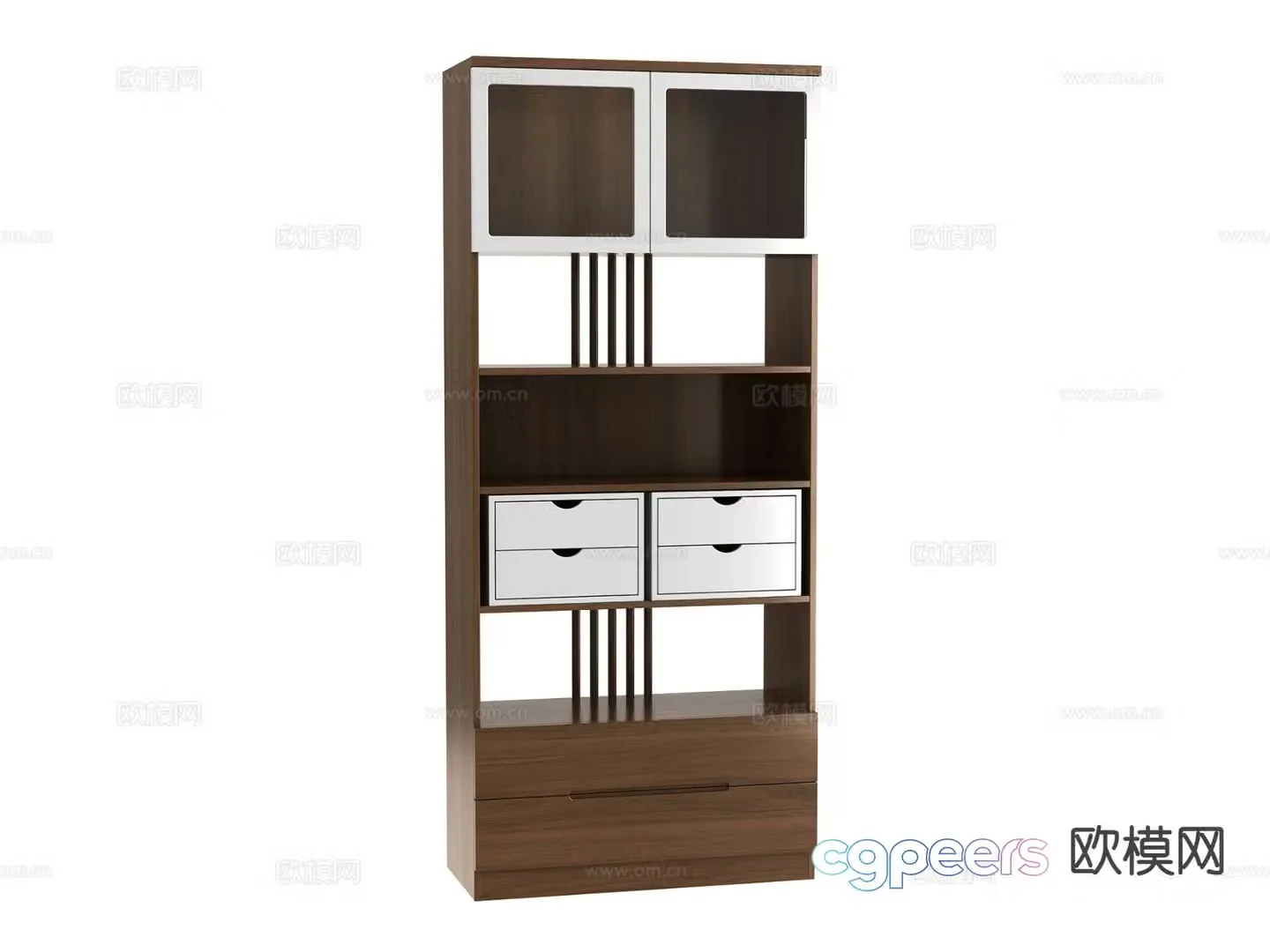 Bookcase 3d model