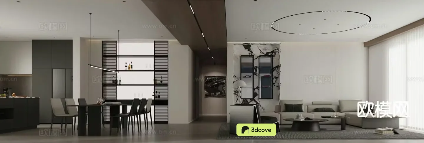 Modern guest restaurant