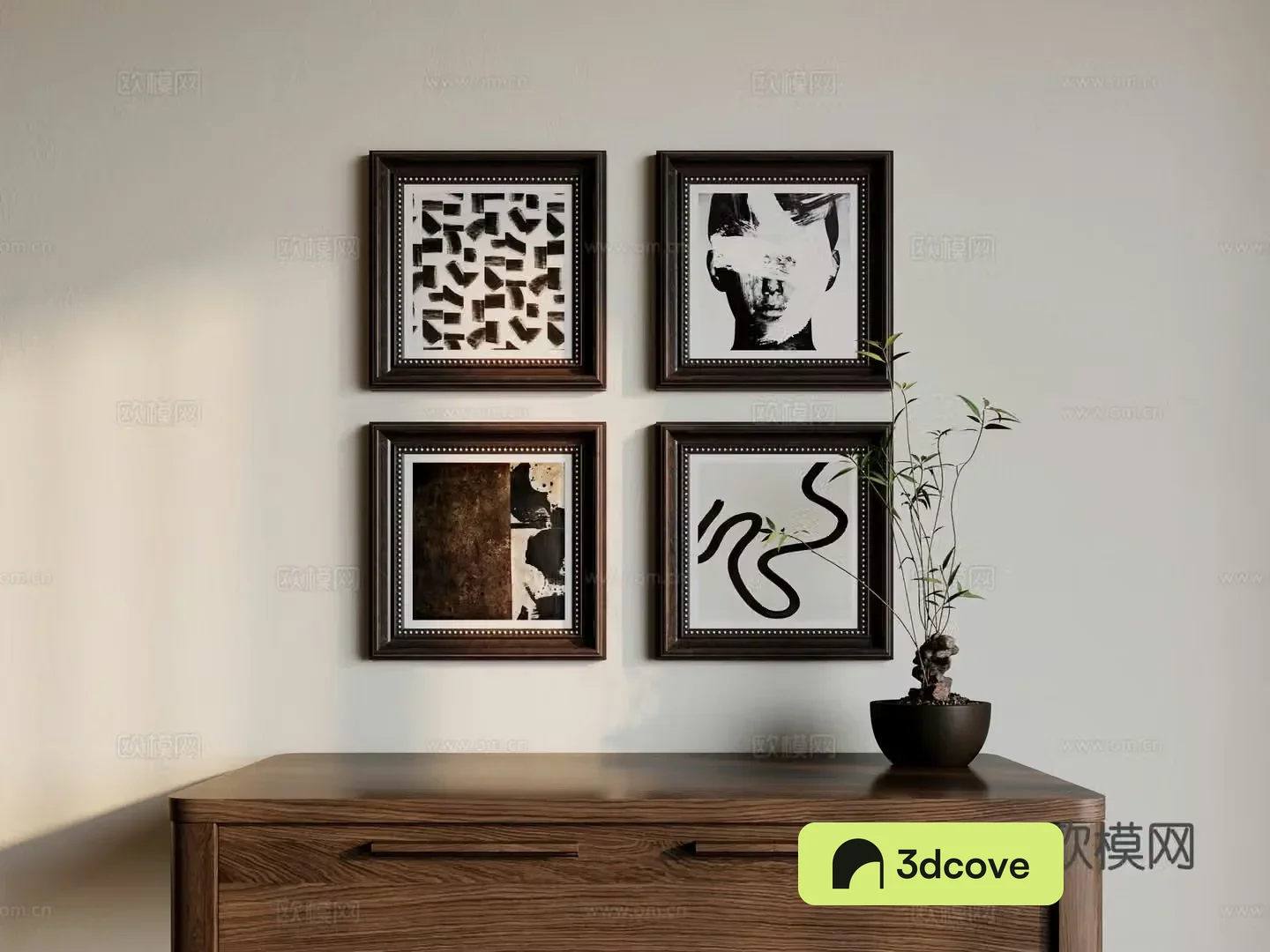Medieval style hanging painting abstract painting decorative painting