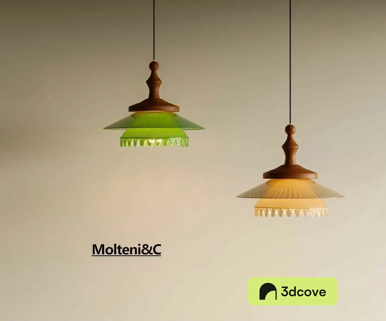 Two Pendant Lights