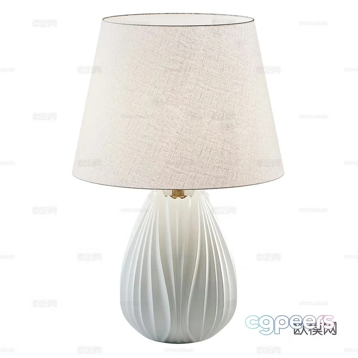 Table lamp 3d model