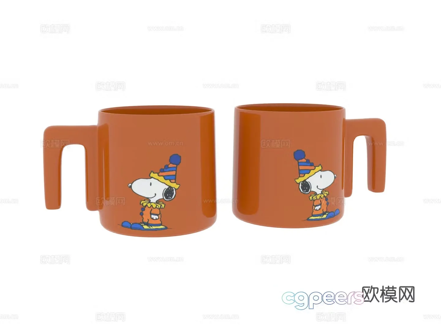 Daily necessities cup 3d model