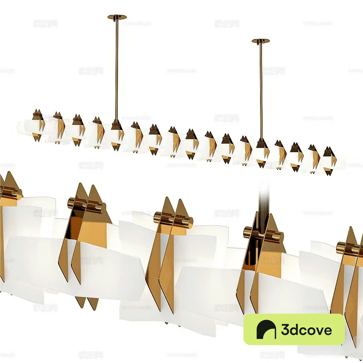 Modern light luxury decorative chandeliers