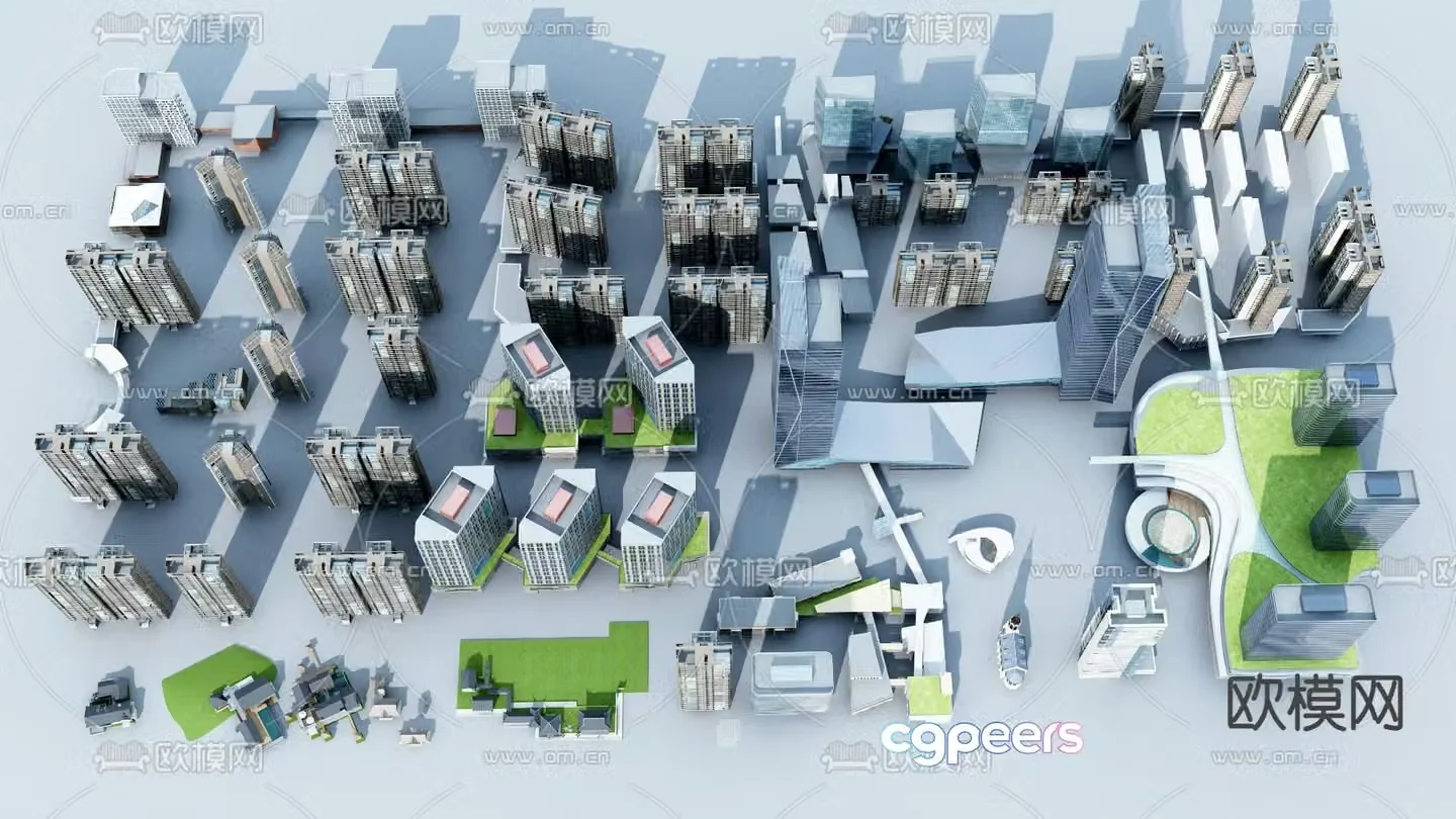 Office building office building 3d model