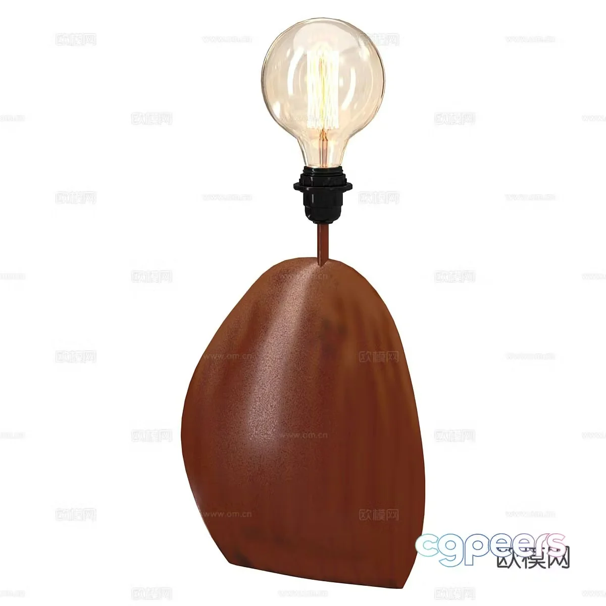 Nordic desk lamp simple desk lamp 3d model