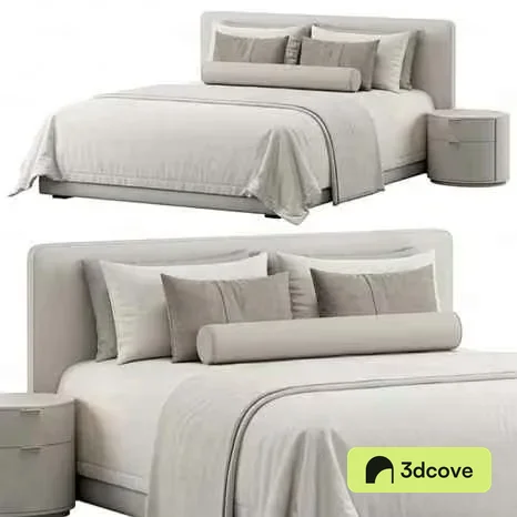 Modern Beige Bed