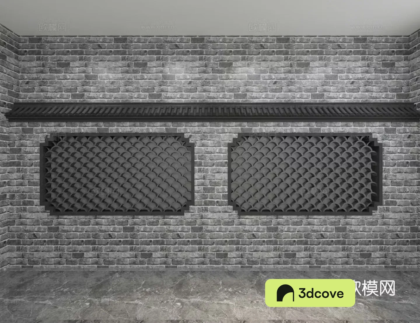Modern background wall