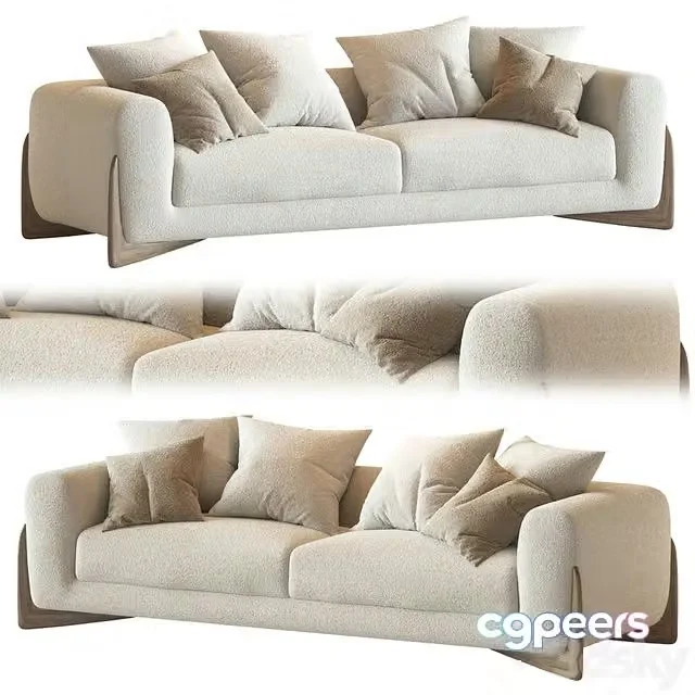 3ds Max Free – Softbay sofa