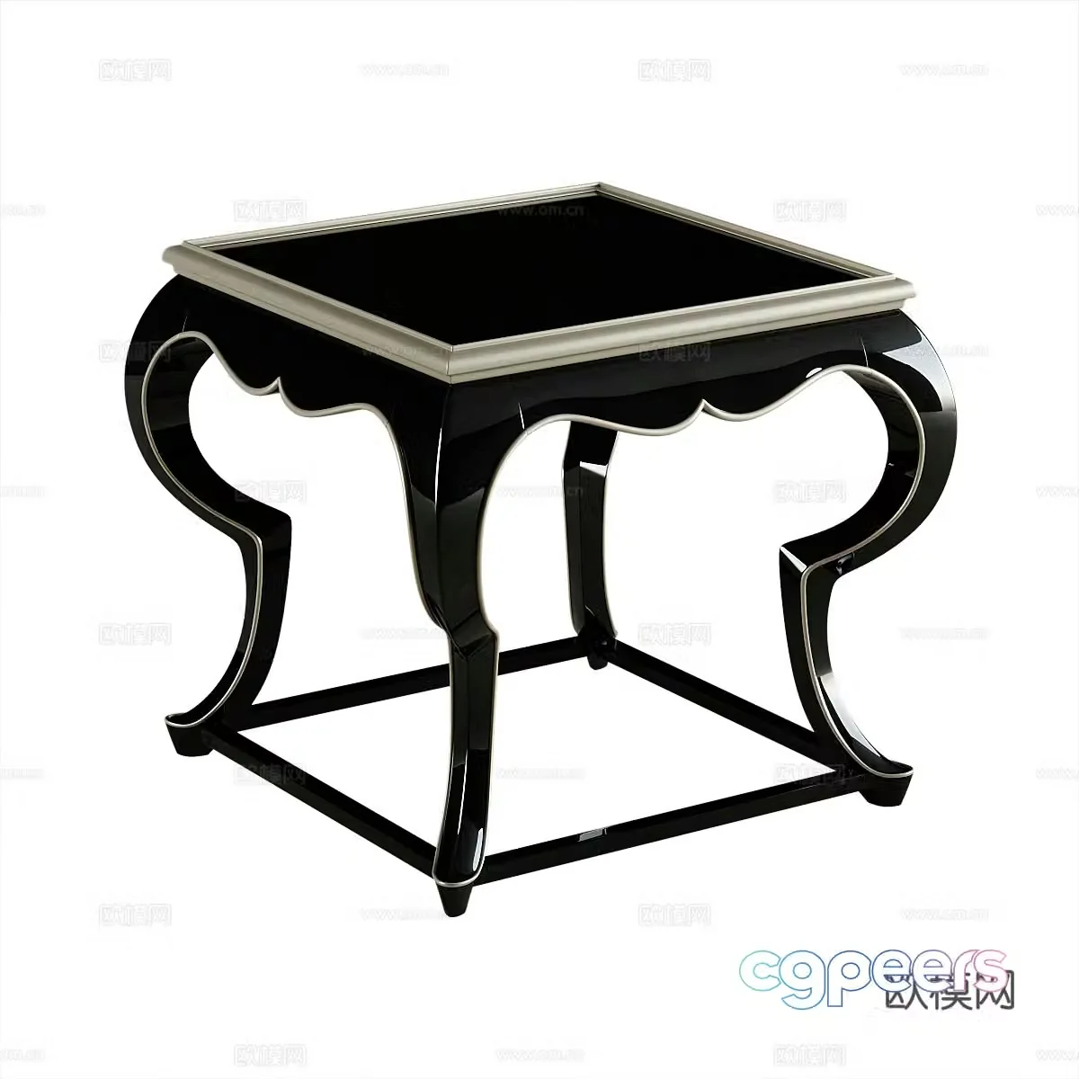 New Chinese style side table 3D model
