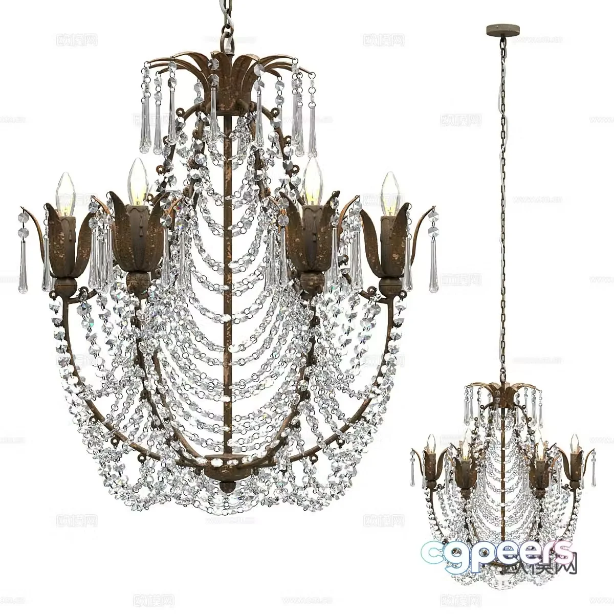 Chandelier 3d model
