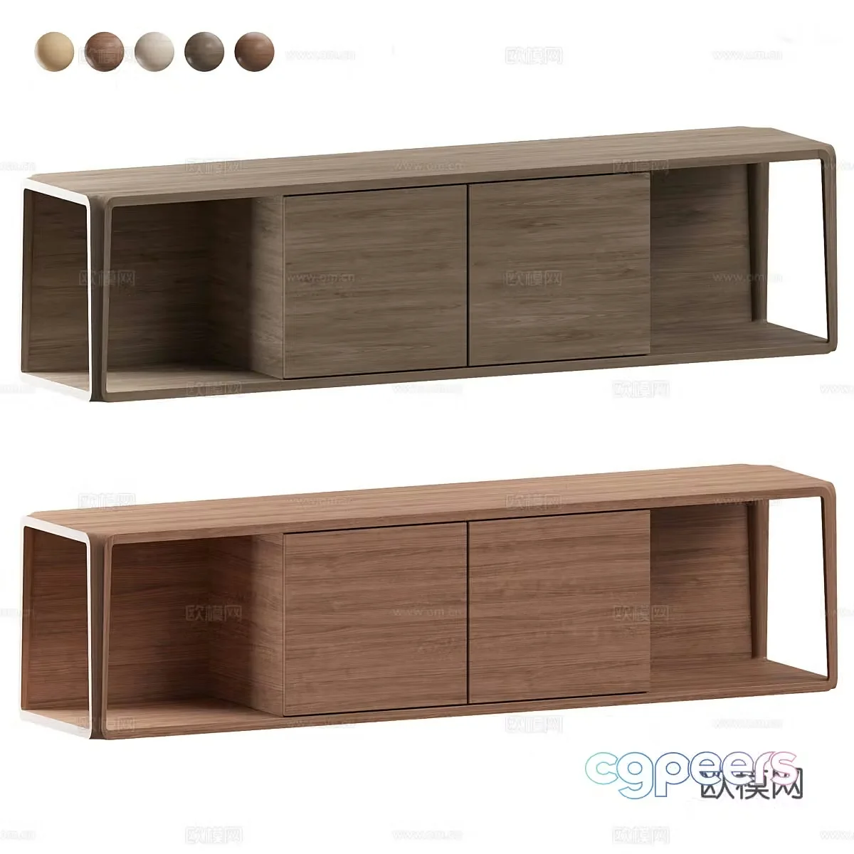 New Chinese TV cabinet 3D model