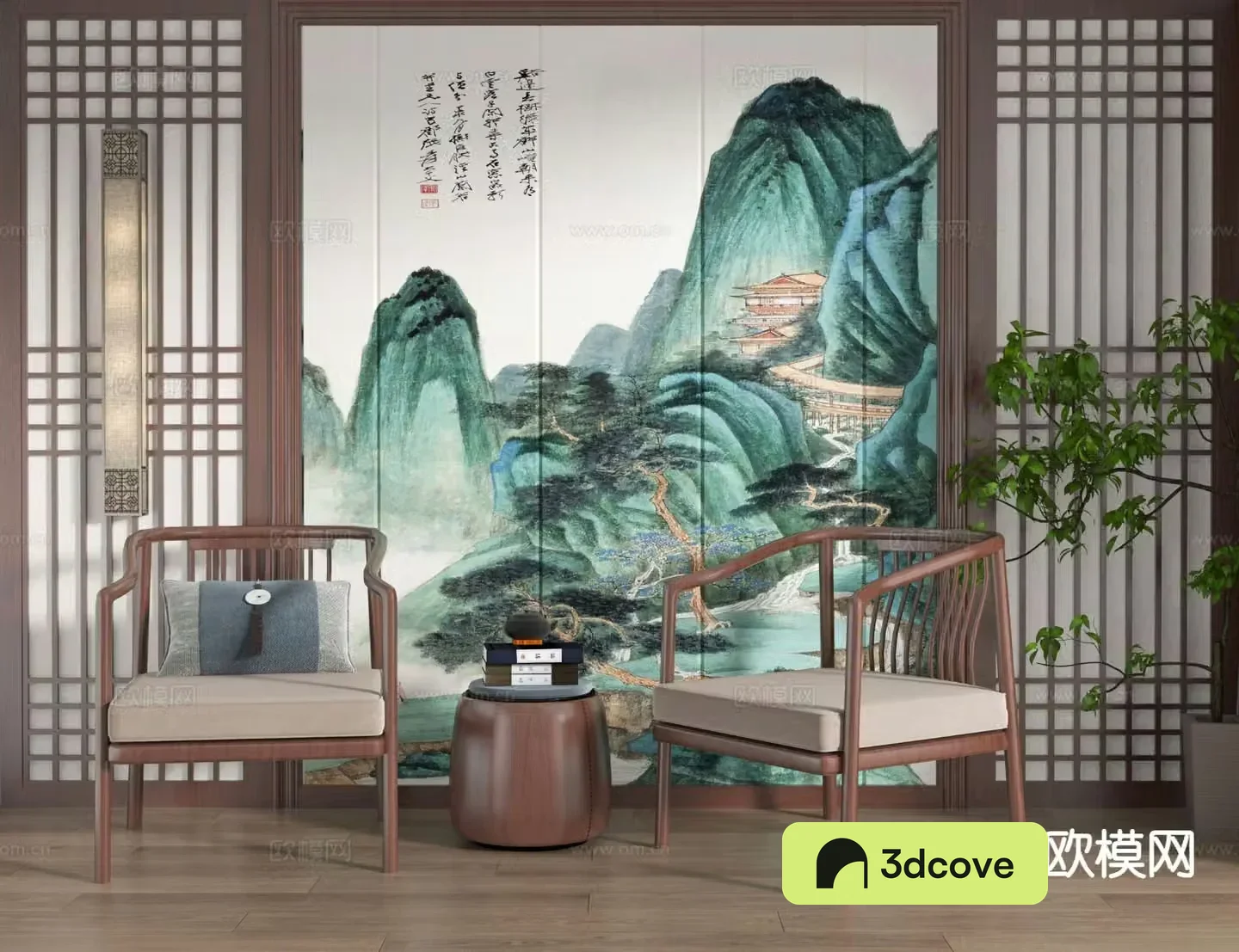 New Chinese style leisure chair