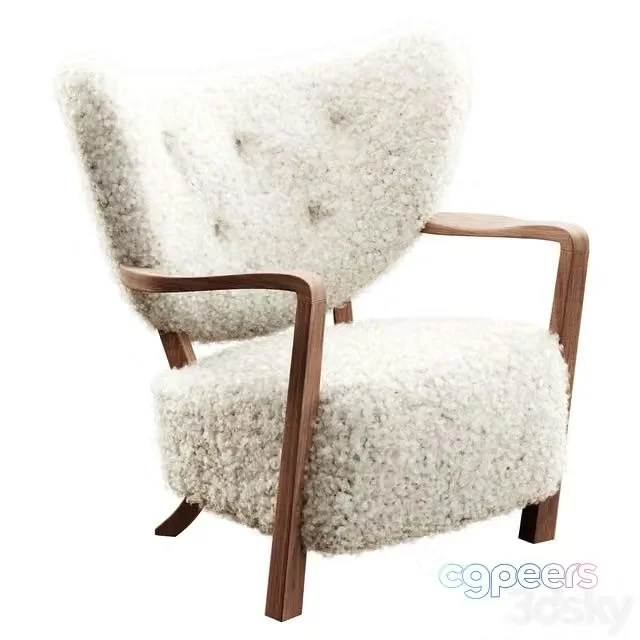 3ds Max Free – &Tradition Wulff Armchair