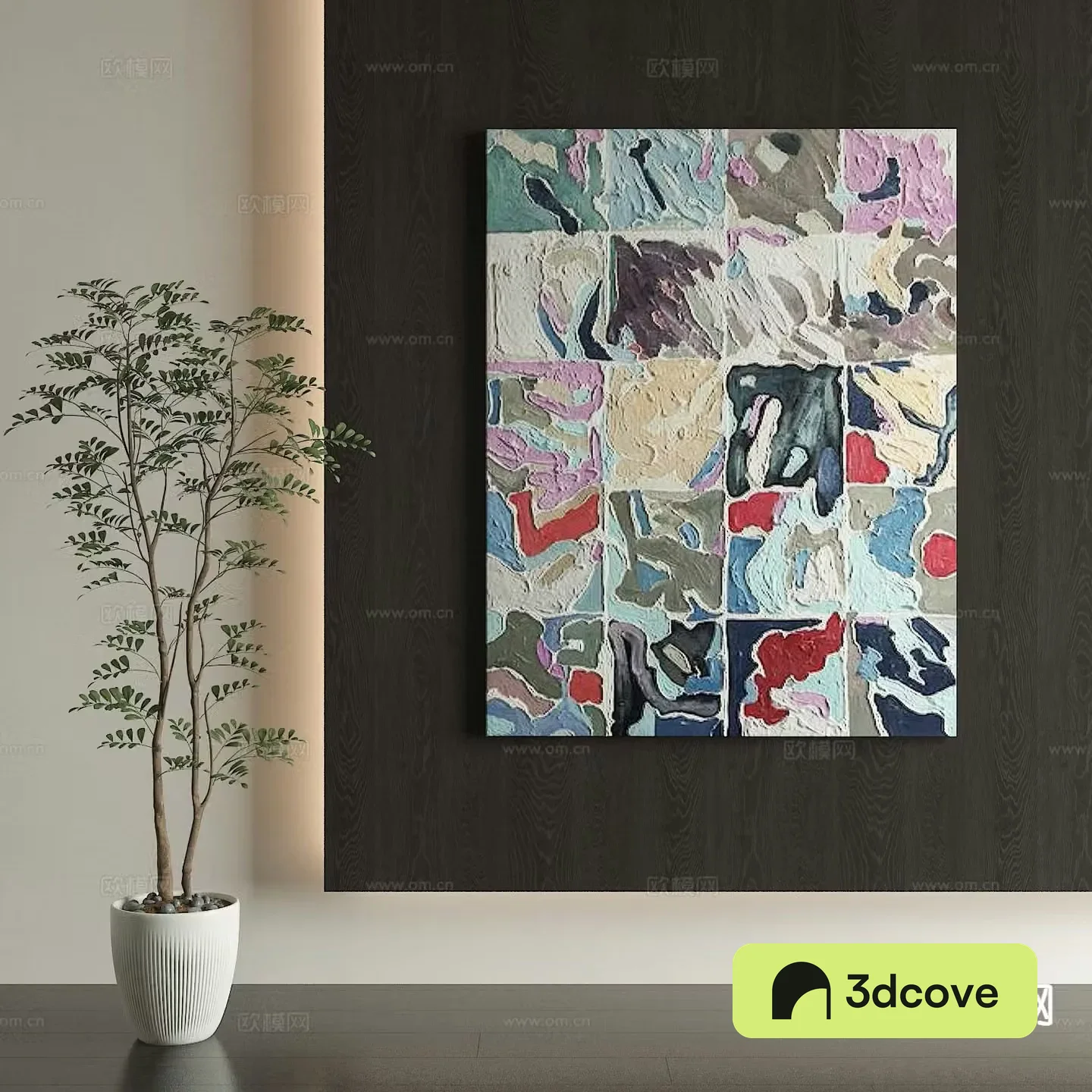 Medieval style art painting texture painting decorative painting