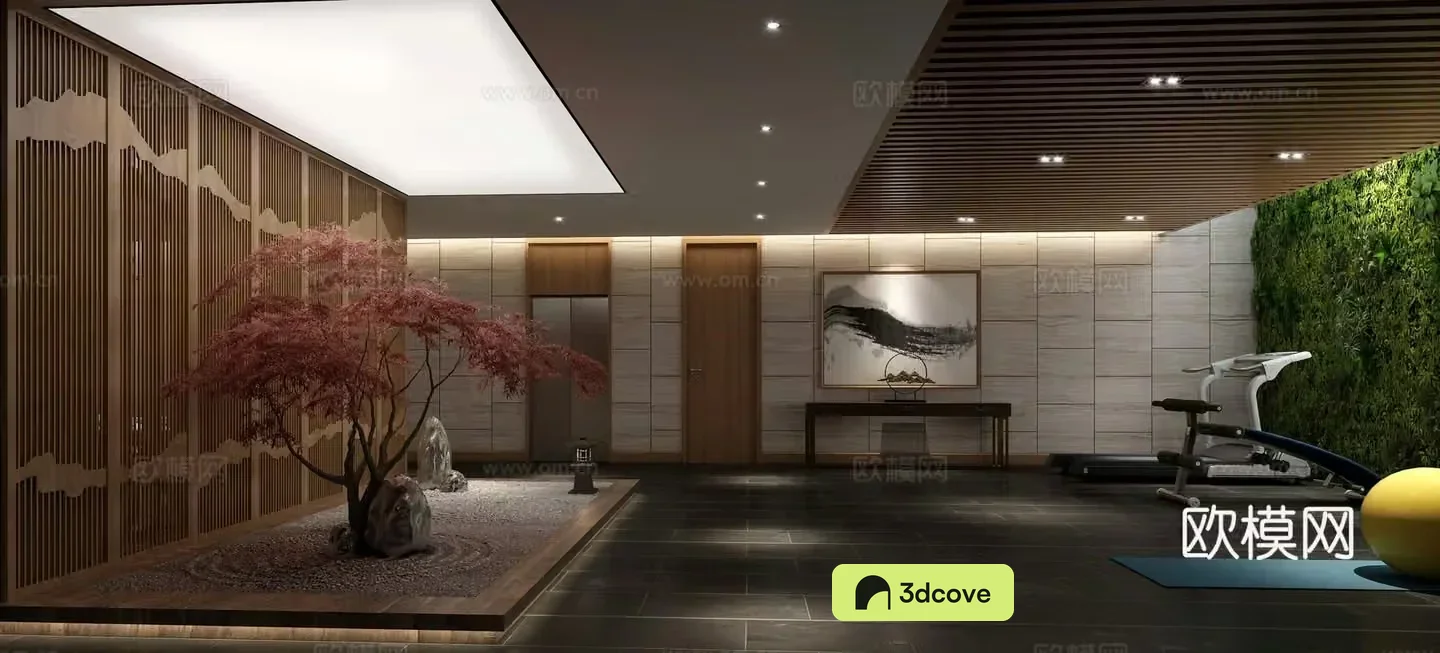 New Chinese Tea Room Reception Room
