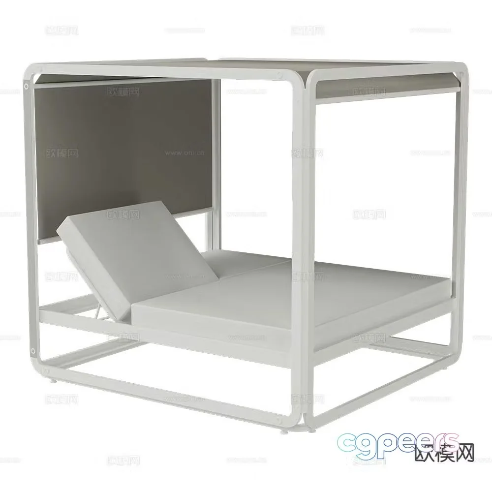 Ezpeleta sofa bed 3d model