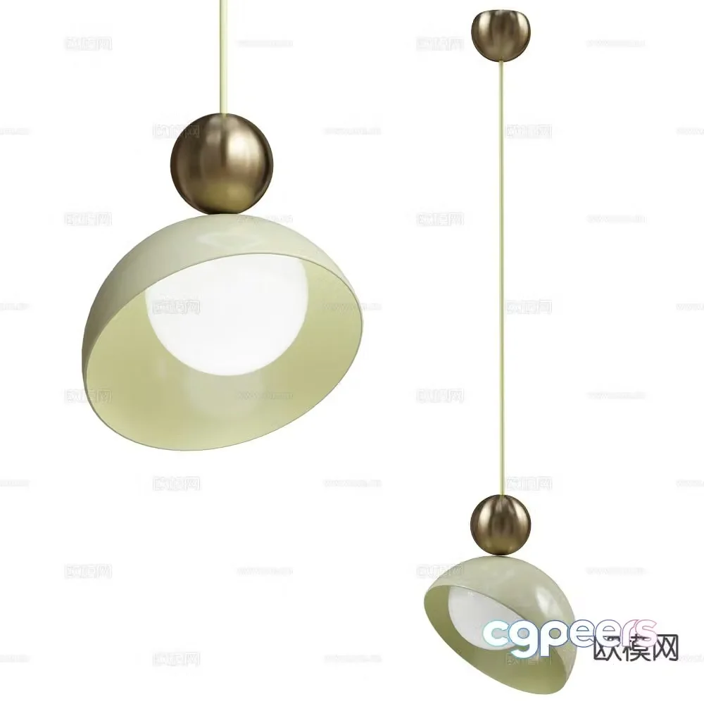 Maxlight bedside chandelier 3d model