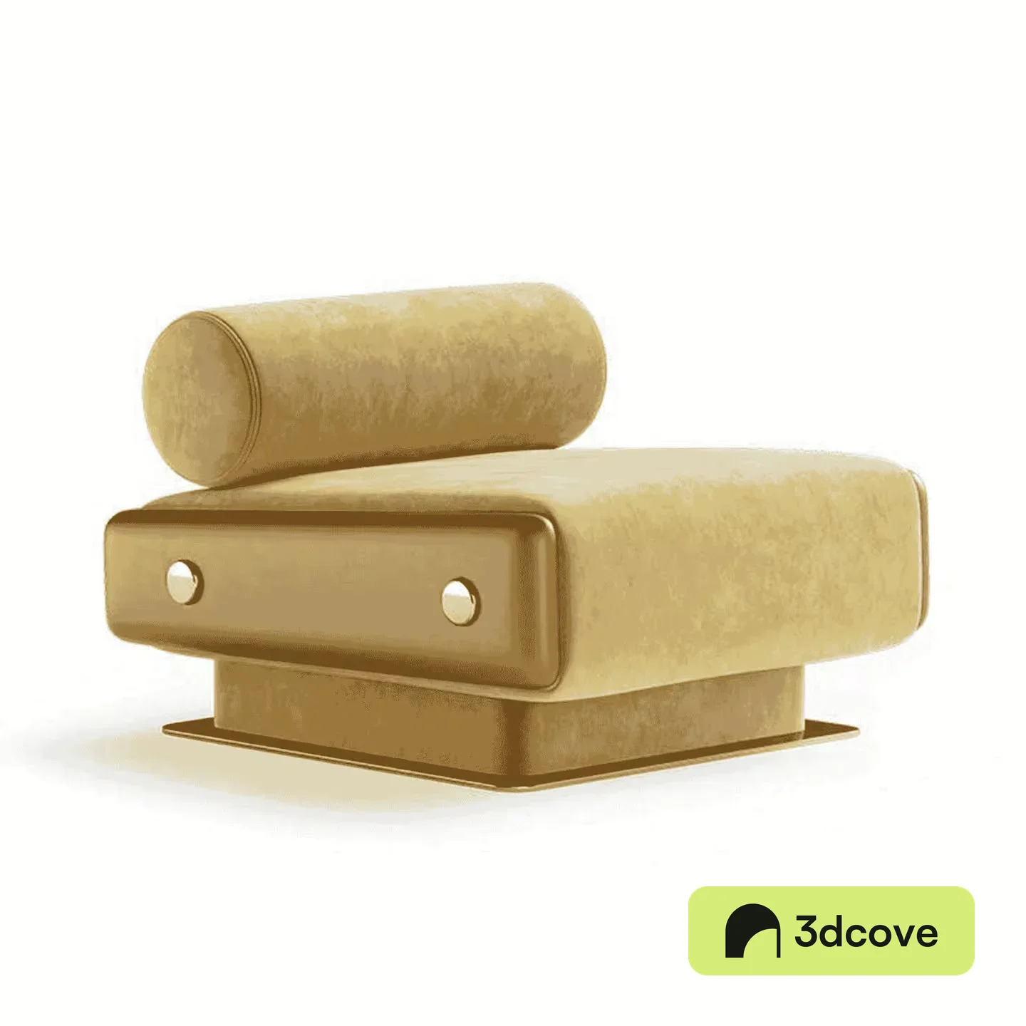 Gold Armchair