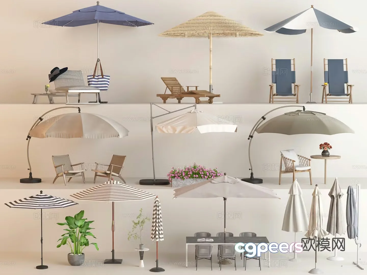 Parasol 3d model